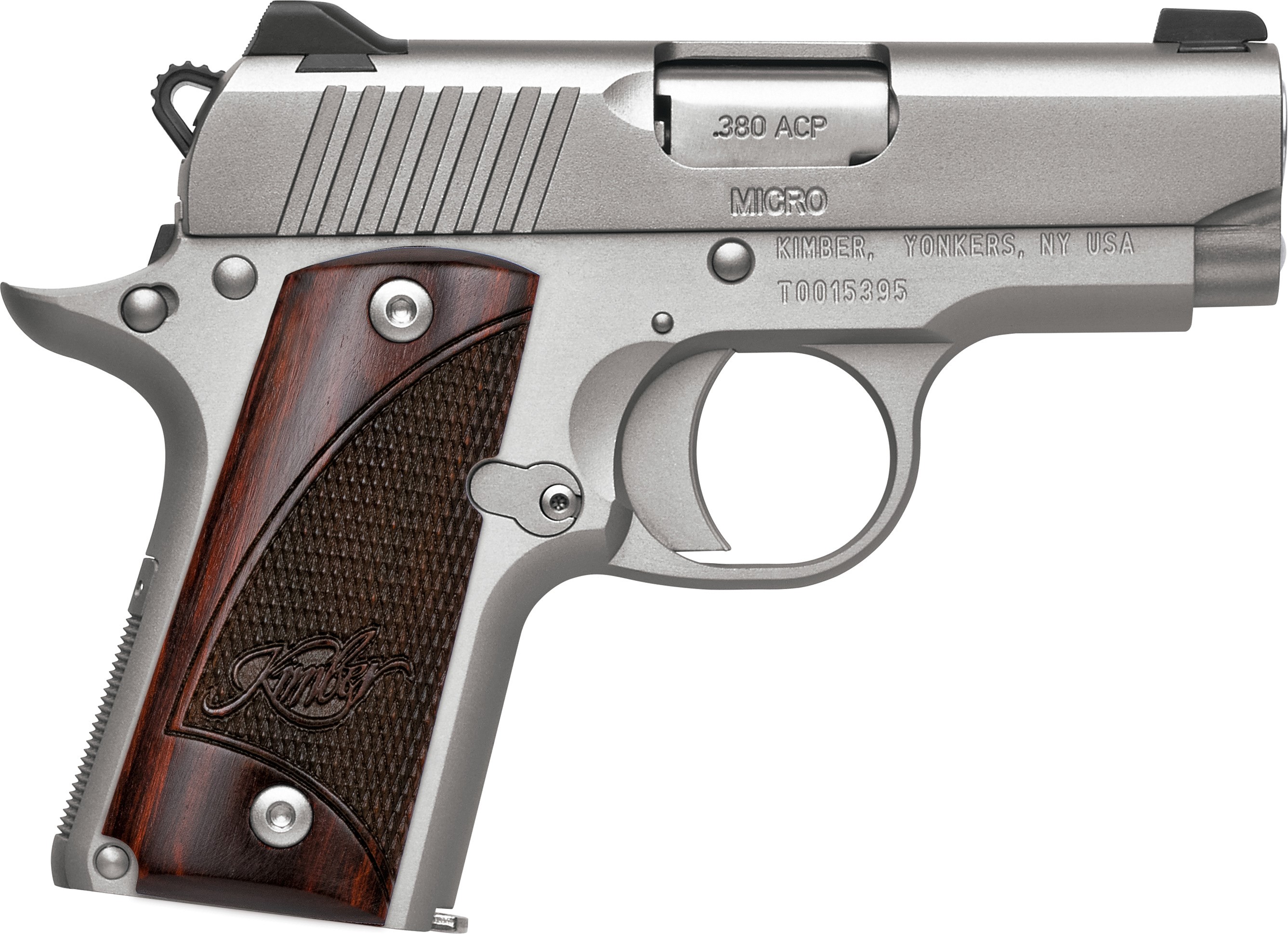 Kimber Micro Stainless Rosewood