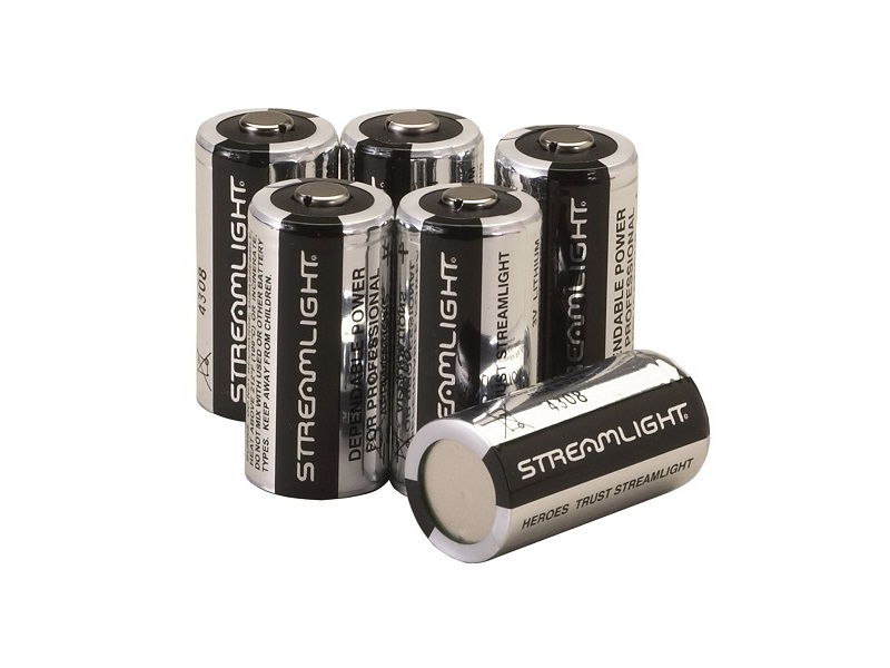 Streamlight CR123A Lithium Batteries