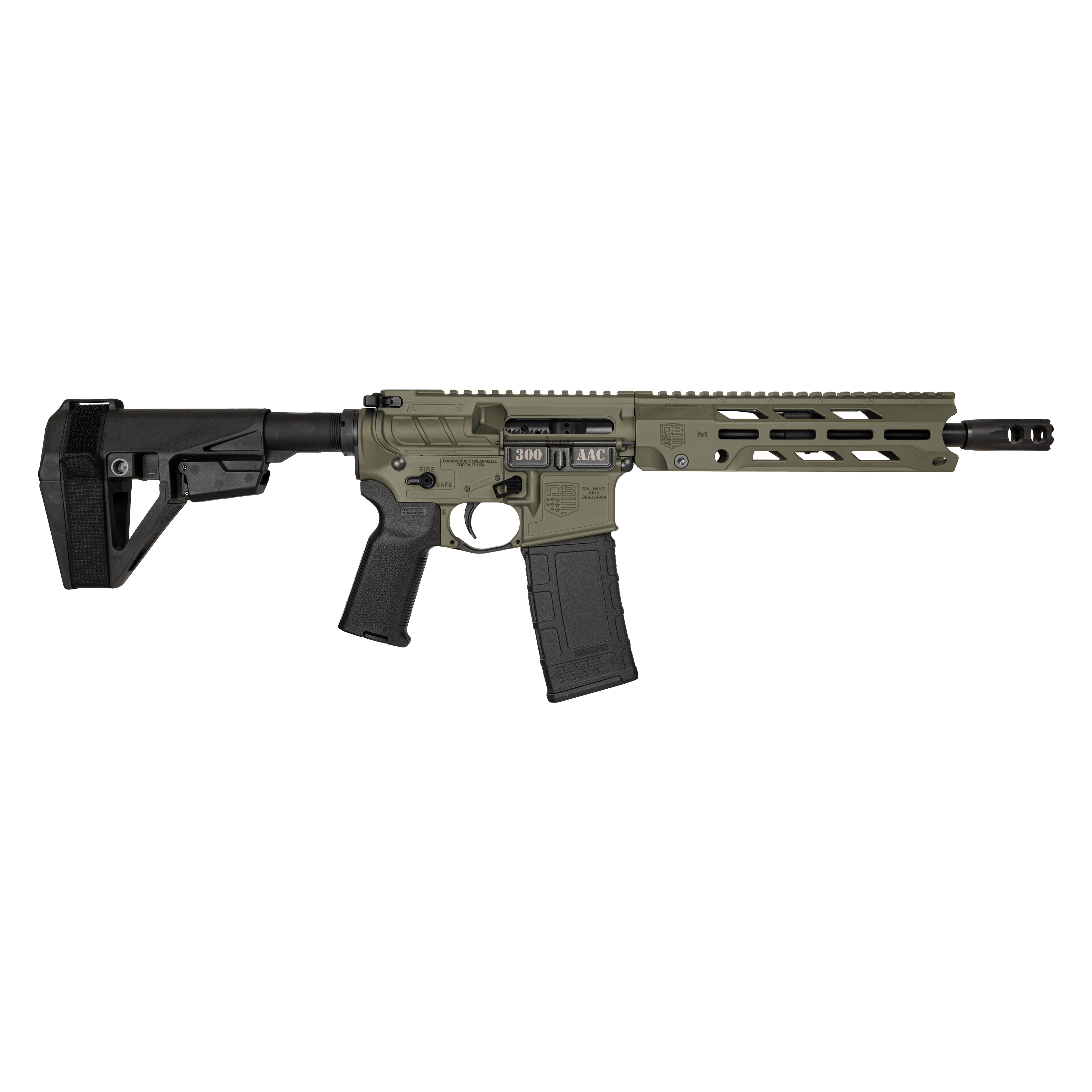 Diamondback Firearms Obsidian DB15 Pistol
