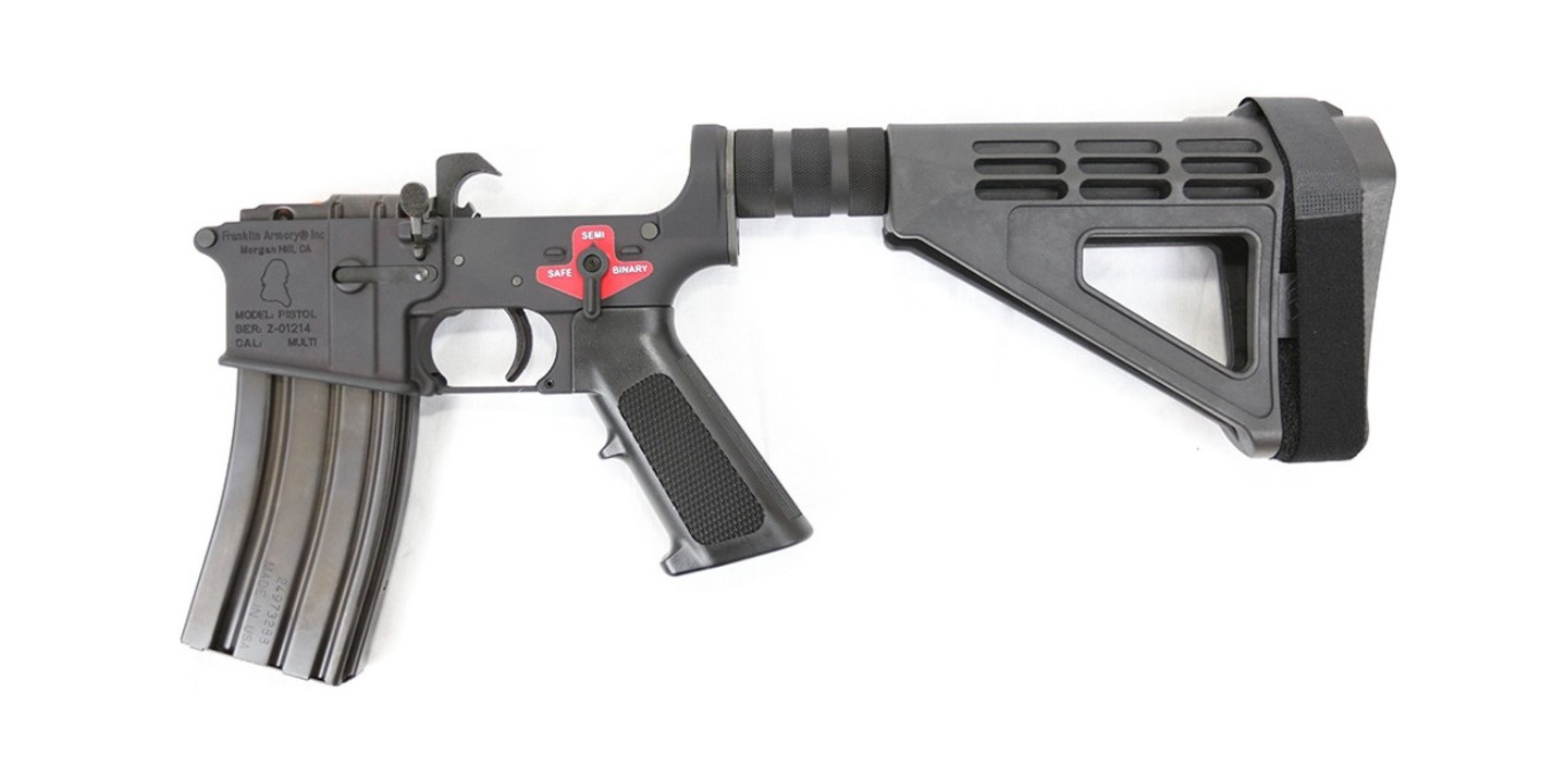 Franklin Armory M4 Built Pistol Lower Receiver