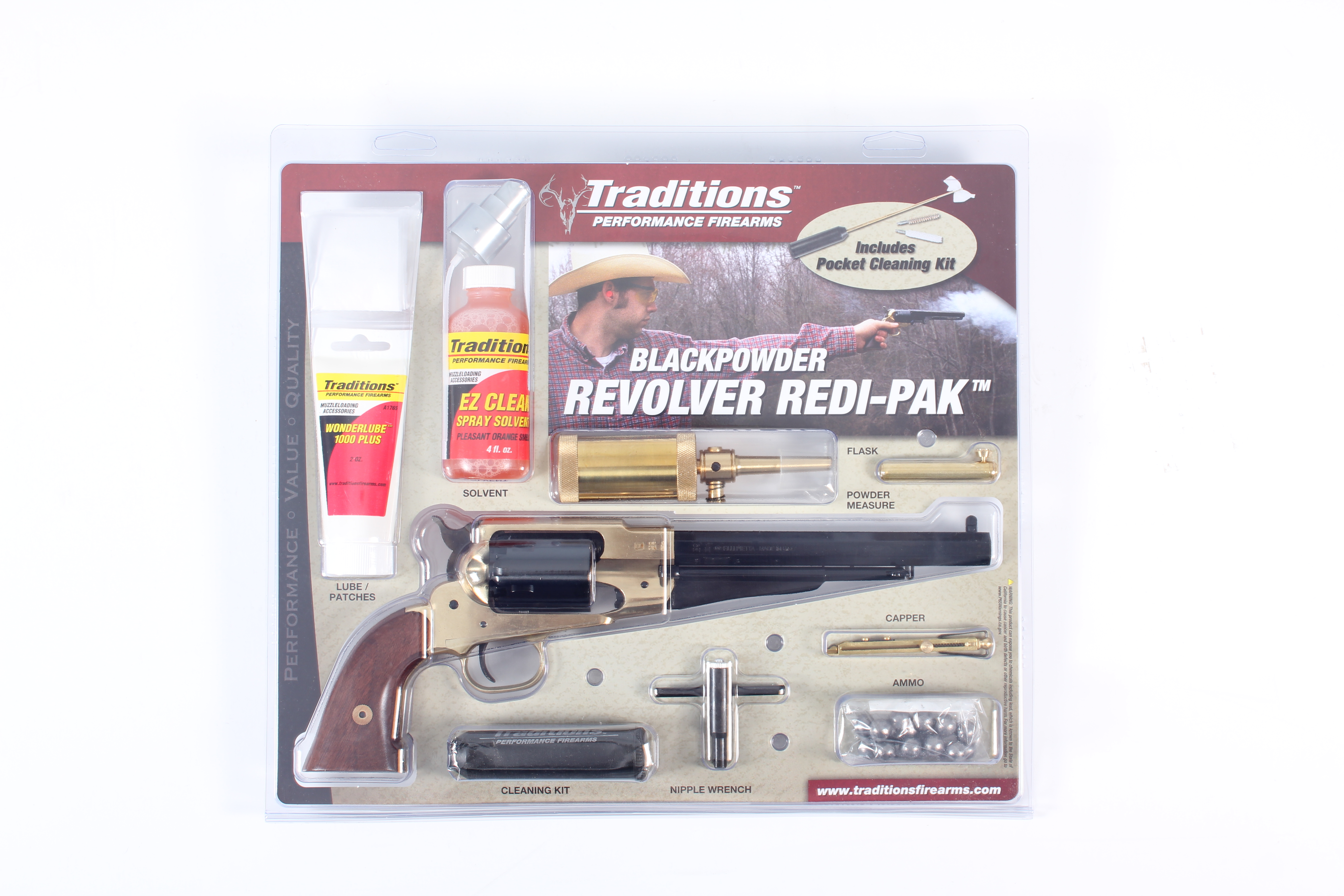 Traditions 1858 Army Redi-Pak