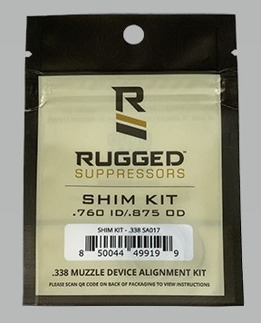 Rugged Suppressors Shim Kit